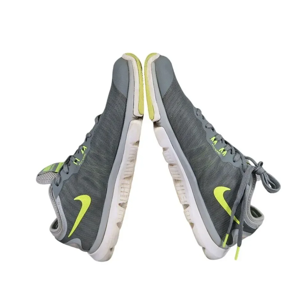 Nike Shoes Womens 8 Athletic Trainer Flex Supreme TR 4 Running Active Grey Green